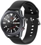  Okosóra szilikon szíj - Xiaomi Watch S3 szíj - fekete szilikon szíj (22mm) - graffistore