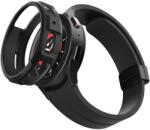  Okosóra védő tok - Samsung Galaxy Watch 5 Pro (45 mm) - SPIGEN LIQUID AIR fekete szilikon védőtok - graffistore