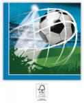 Procos Soccer Fans, Focis szalvéta 20 db-os 33x33 cm FSC PNN93747 (PNN93747)