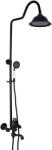 Trendy Sanitary ' s Zuhanyrendszer, Antik Fekete, Három Funkcióval