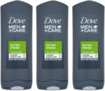 Dove Men+Care Tusfürdő Extra Fresh 3x400ml