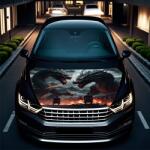 AVEX Folie Capota Auto "Hood Art" rezistenta la exterior, marime S (150 x 110cm) - Cod: AVX-CAPOTA-022S