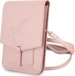 GUESS Husa de protectie pentru telefonul mobil, Guess, Piele ecologica, Roz (GUWBRSAVSPI) Geanta, rucsac laptop