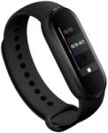 Csere szilikon szíj a Xiaomi Mi Band 5/6-hoz, fekete színű (XXX)