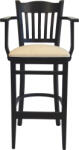 Bogdan Furniture Direct Бар стол Мебели Богдан модел hibro-Bm, Масив от Бук, кухненски стол