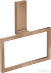 Hansgrohe AXOR UNIVERSAL RECTANGULAR törölközőtartó gyűrű, szálcsiszolt vörös arany hatású 42623310 (42623310)