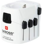 SKROSS Адаптер SKROSS PRO Earthed 1103145, World, Бял (SKROSS-1103145) - zettabytex