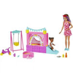 Mattel Barbie Skipper bébiszitter baba a játszótéren (HHB67) - morzsajatekbolt