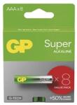 GP Batteries GP B01118 Super AAA (LR03) alkáli mikroceruza elem 8db/csomag (B01118) - officedepot