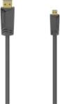 Hama 205016 FIC TL High Speed ethernettel Micro HDMI 1, 5 m kábel (00205016) - officedepot