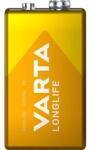 VARTA 4122101411 Longlife alkáli 9V elem 1db/bliszter (4122101411) - officedepot