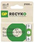 GP Batteries GP ReCyko NiMH Akkumulátor HR6 (AA) 2100mAh 4db (B25214) - officedepot