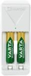 VARTA 57656201421 Mini töltő + 2 db AAA 800 mAh akkumulátor (57656201421) - officedepot