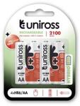 Uniross 1, 2V 2100mAh Ni-MH HYBRIO 4db/csomag AA akkumulátor (UH4AA2100) - officedepot