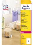 AVERY L7784-25 210x297mm 25db-os poliészter víztiszta etikett (L7784-25) - officedepot