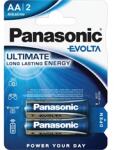 Panasonic EVOLTA LR6EGE/2BP 1, 5V AA/ceruza szupertartós alkáli elem 2 db/csomag (LR6EGE-2BP) - officedepot