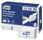Tork Xpress 21 db-os H2 advan. fehér soft multifold kéztörlő (KTZTXMA1802R-TT) - officedepot