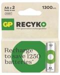 GP Batteries GP ReCyko NiMH Akkumulátor HR6 (AA) 1300mAh 2db (B25232) - officedepot