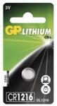 GP Batteries GP CR1216 lítium gombelem 1db/bliszter (B15651) - officedepot