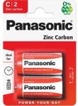 Panasonic RedZinc R14RZ/2BP C cink-mangán tartós baby elem 2 db/csomag (R14R-2BP) - officedepot