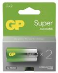 GP Batteries GP B01312 Super C (LR14) alkáli baby elem 2db (B01312) - officedepot