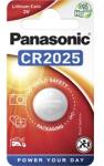 Panasonic CR2025 3V lítium gombelem 1db/csomag (CR2025-1B-PAN) - officedepot