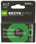 GP Batteries GP ReCyko Pro NiMH Akkumulátor HR6 (AA) 4db (B26204) - officedepot