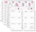 SATURNUS Kalendart Saturnus M311/F heti beosztású gyűrűs betétlap csomag (25SM311-FEH) - officedepot
