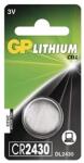 GP Batteries GP B15301 CR2430 lítium gombelem 1db/bliszter (B15301) - officedepot