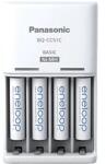 ENELOOP Panasonic Eneloop K-KJ51MCD04E AAA 800mAh időzítős akkutöltő +4xAAA akku (KKJ51MCD04E) - officedepot