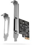 AXAGON PCEA-P1N 1 db párhuzamos portos 1 sávos PCI-Express kártya (PCEA-P1N) - officedepot