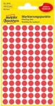 AVERY 3010 8mm 416db-os piros jelölőpont (3010) - officedepot