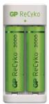 GP Batteries GP Eco E211 Akkutöltő + 2×AA GP ReCyko 2000 (B51214) - officedepot