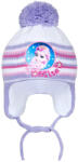 NEW BABY Téli gyermek sapka New Baby Lisa lila - pindurka
