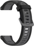 Ricardo 18mm curea de silicon (Garmin Venu 2S, Vívoactive 4S, Forerunner 265S, Venu 3S, etc. ), negru, eliberare rapidă