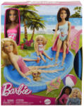 Mattel Barbie Set Papusa Barbie Blonda Si Piscina (MTHRJ74) - roua Papusa Barbie