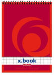 Herlitz kockás 50 lap, A7 spirálblokk (00110734) - haztartasibolt