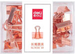 DELI Rose Gold 19mm-es 25db iratcsipesz (DEL78200) - haztartasibolt