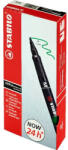 STABILO OHPen 843"M" 10db/csomag zöld permanent marker (843/36B10)