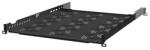 Stalflex B-RSA19-1U-550B 19" 1U 550mm mély 4 ponton rögzíthető fekete fix tálca (B-RSA19-1U-550B) - haztartasibolt