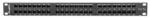 Lanberg PPU5-1048-B 19" 1U 48port Cat. 5e UTP árnyékolatlan fekete patch panel (PPU5-1048-B)