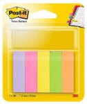 Post-it 15x50mm 5x100lap neon papír jelölőlap (7100172770) - haztartasibolt