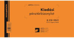  B. 318-103/V 25x2lapos "Kiadási pénztárbizonylat" nyomtatvány (B.318-103/V) - haztartasibolt