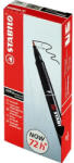 STABILO OHPen 842"F" 10db/csomag fekete permanent marker (842/46B10)