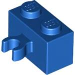 LEGO® 30237bc7 - LEGO kék kocka 1 x 2 méretű függőleges klipsszel (O) (30237bc7)