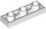 LEGO® 35459c1 - LEGO fehér inverz csempe 1 x 3 méretű, lyukkal a közepén (35459c1)