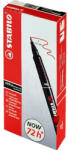 STABILO OHPen 842"F" 10db/csomag piros permanent marker (842/40B10)