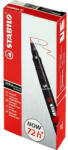 STABILO OHPen 841"S" 10db/csomag piros permanent marker (841/40B10)