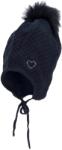 Sterntaler Плетена зимна шапка Sterntaler - 47 cm, 9-12 м, тъмносиня (4702241-300) - ozone