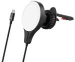 Ertea ER POWER Car Charger with MagSafe 1, 5 m, 15 W, fekete (ERPWMAC15BK)
